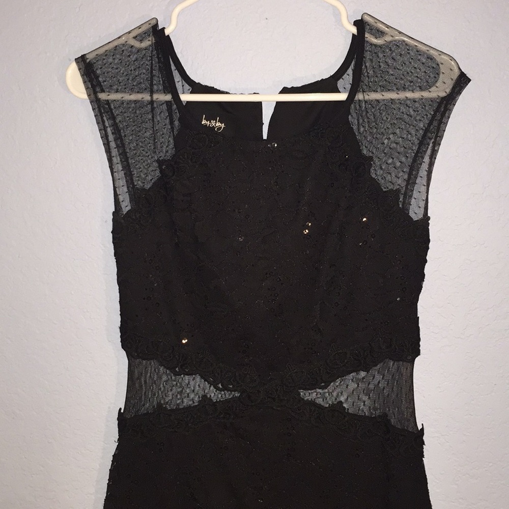 Mini Tight fitted black dress